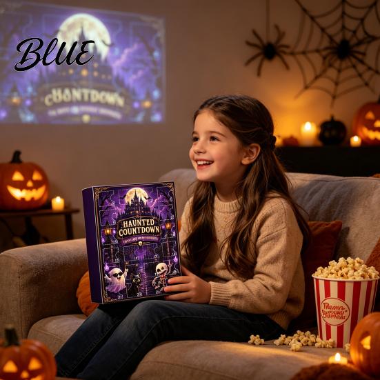 Desktop Decoration for with Mini Day Haunted Calendar 24 Halloween Advent Countdown Box Trick or