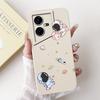 For Tecno Pova Neo Case LE6 LE6h Shockproof Cover Lovely Astronaut Liquid Silicone Bumper For Tecno Pova Neo 3 LH6n PovaNeo Etui