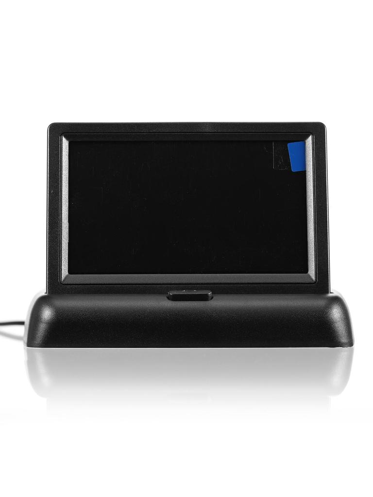 DAIWE 4.3-inch Foldable HD AHD Car Monitor for Rear View Cameras