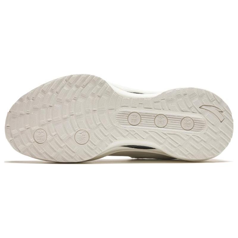 Anta Champion All-Weather Series Cushioning Wear-Resistant Low-Top Running Shoes Men's White Red Sneakers 112345508A-1