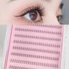 False Eyelashes Self-adhesive Black 11-13mm Reusable DIY Extensions for Fuller Lash Look at Home