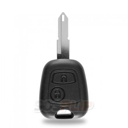 

Coque pour clé plip Peugeot 106 206 306 2 кнопки