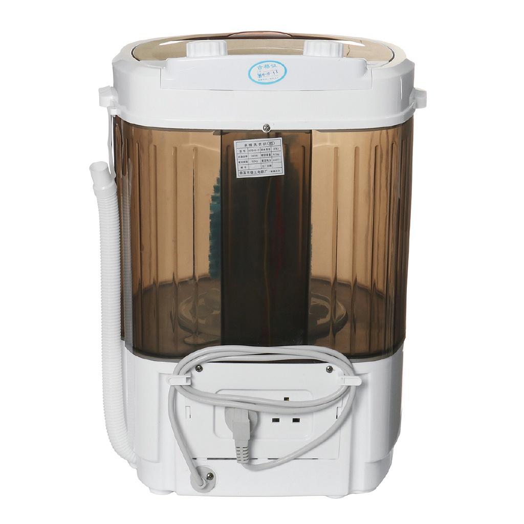 260W Portable Shoes Washing Machine Household Single Tube Washer and Dryer Machine 35x34x53CM