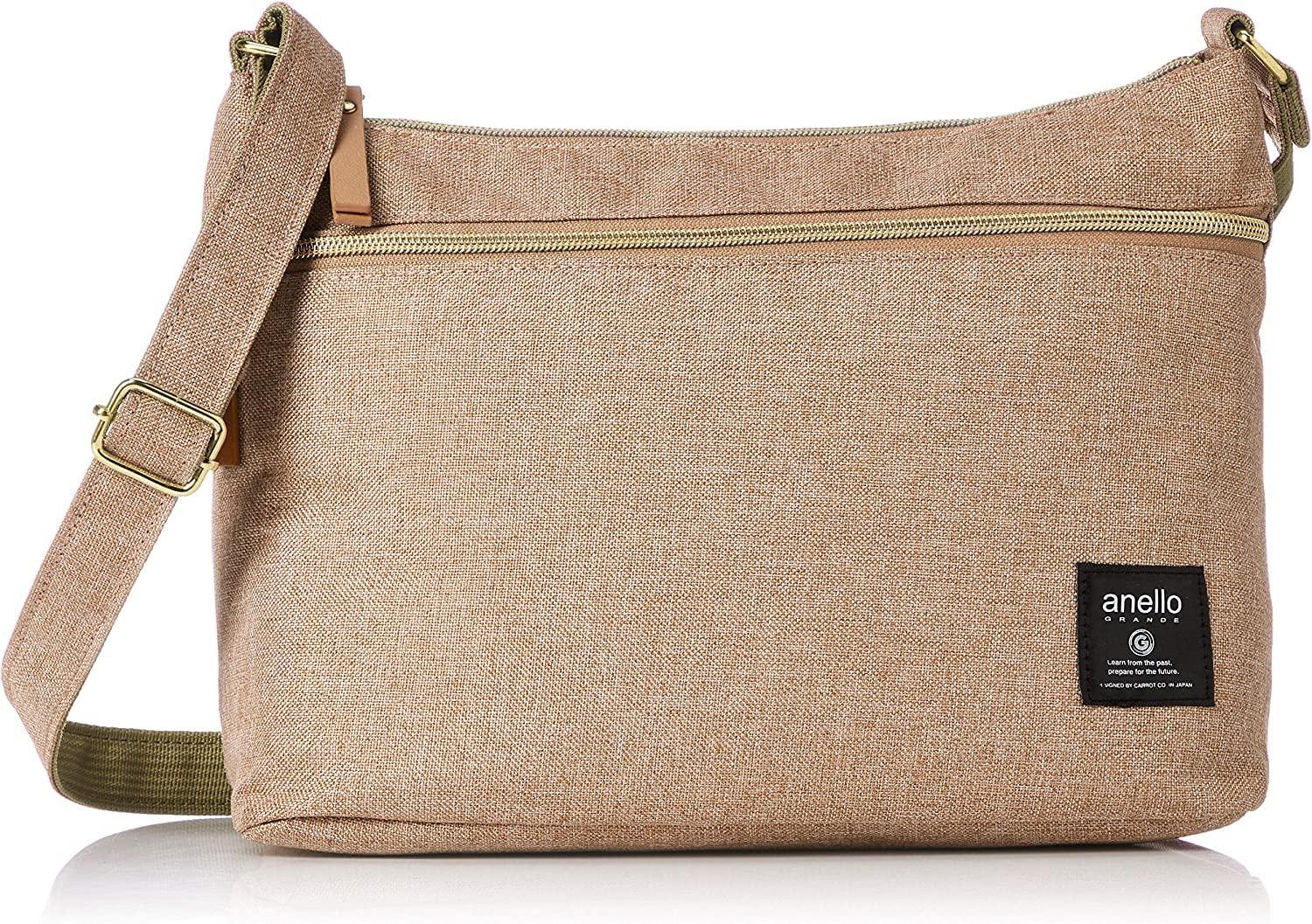 

Mini Shoulder Bag Classic Heathered Poly CLP GTC3362Z Beige [Anello Grande]
