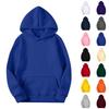 Men's Casual Loose Sweatshirt Color Drawstring Large Pocket Hoodie Sports Sweatshirt