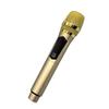 Home Wireless Microphone 1 for 1 30Hz To 20KHz Handheld Microphone with LED Screen for Outdoor Home Conference