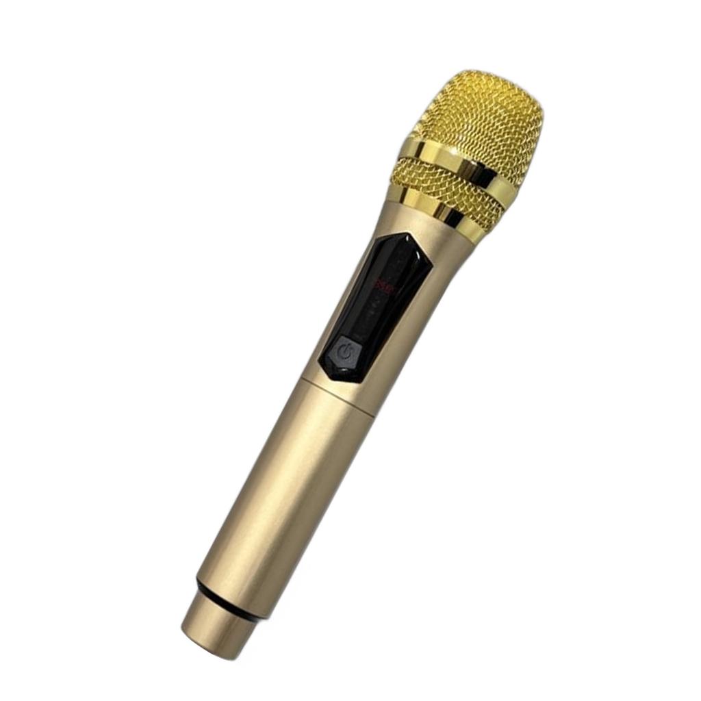 Home Wireless Microphone 1 for 1 30Hz To 20KHz Handheld Microphone with LED Screen for Outdoor Home Conference