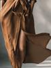 2026 European Style Caramel Brown Women's Commuting & Dating Shirt Dress