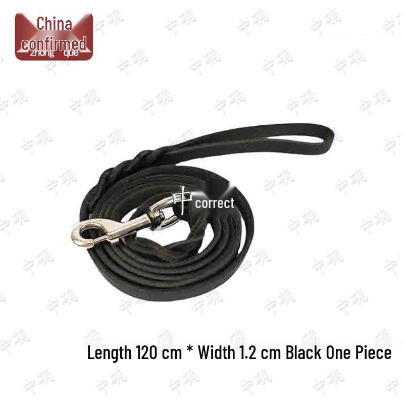 

Premium Leather Dog Leash for Medium to Large Dogs