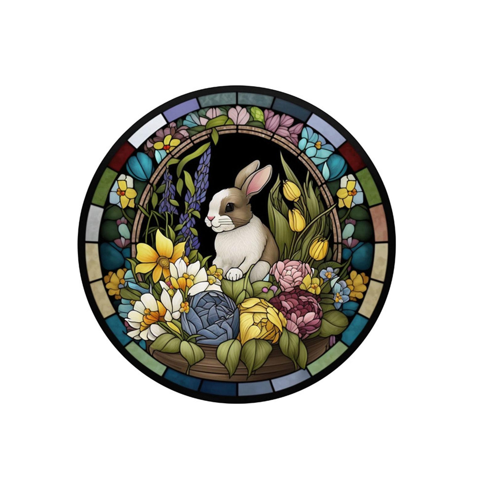 

Праздничная пасхальная наклейка-аппликация на окно Зайчик Цветочные наклейки Красивые дизайны для вашего дома Наклейки-аппликации на окно A59