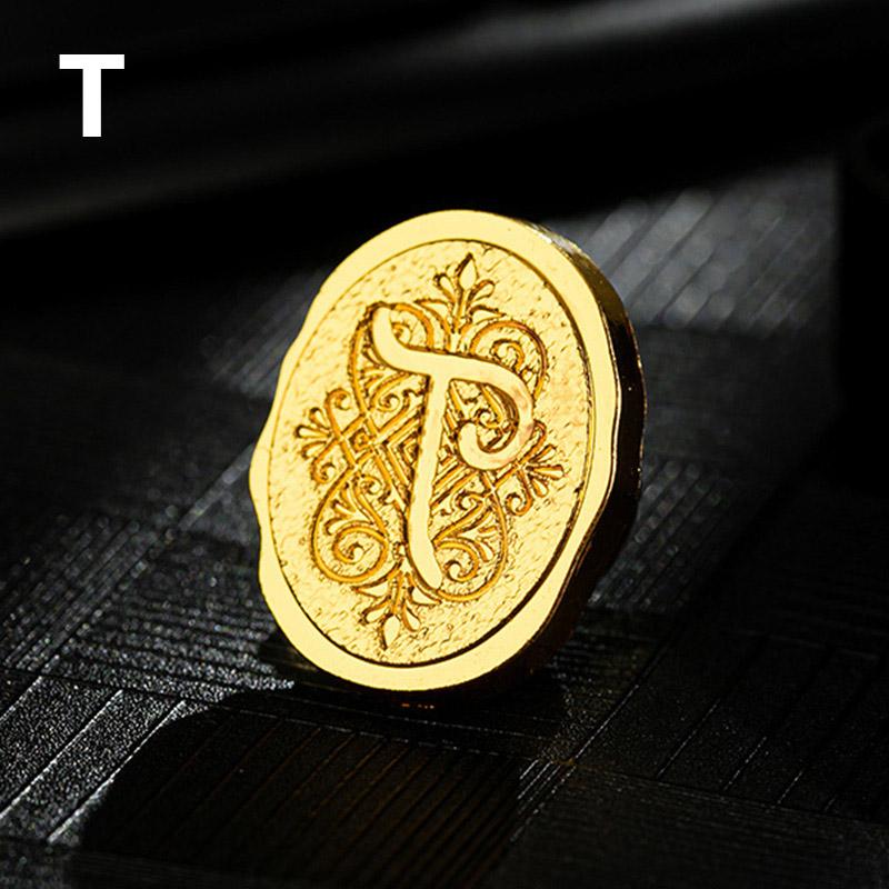 LetterA-Z Wax Seal Stamp DIY Sealing Wax Stamp Head for Scrapbooking Wedding Invitation Photo Album Dedicated Seal Stamp DIY