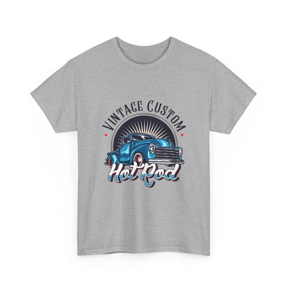 Vintage Custom Hot Rod T-Shirt | Retro Car Graphic Tee, Cool Shirt, Gift Idea 2XL
