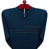 Autumn Winter Half High Neck Half Zip Anti Pilling Sweater Men's Middle Aged Casual Warm Knitted Thickened Undershirt