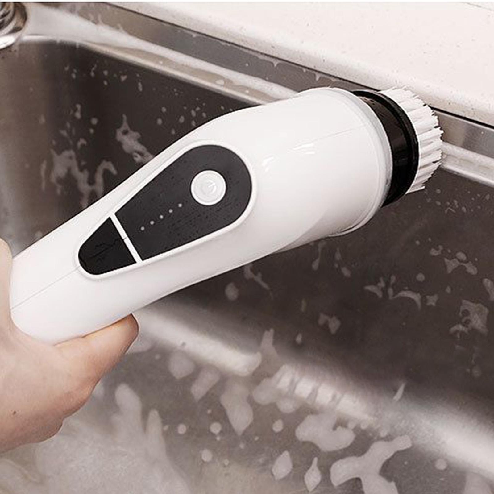 

Tile Brush for Cleaning Shower 9 in 1 Tile Scrubber Multifunctional Long Handle Non-Slip Attachment Scraper Duster for Sink China Mainland