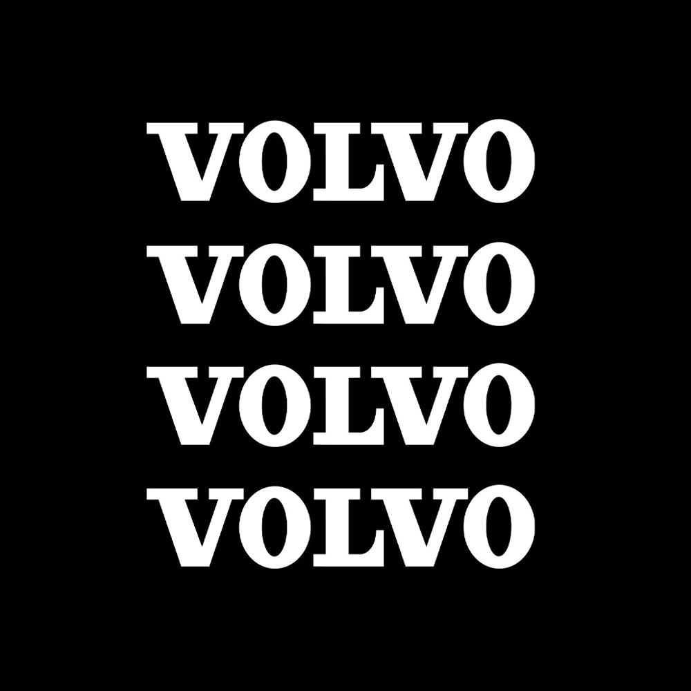 

4pcs Fashion Car Emblem Stickers Windown Door Auto Body Decor Decal Auto Accessories For Volvo S80L XC60 XC90 S40 S60 S80 V40