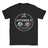 Unisex Artemis II Space T Shirts Cotton Clothing Summer Streetwear Short Sleeves TShirt O Neck Trending Casual Tee Shirt