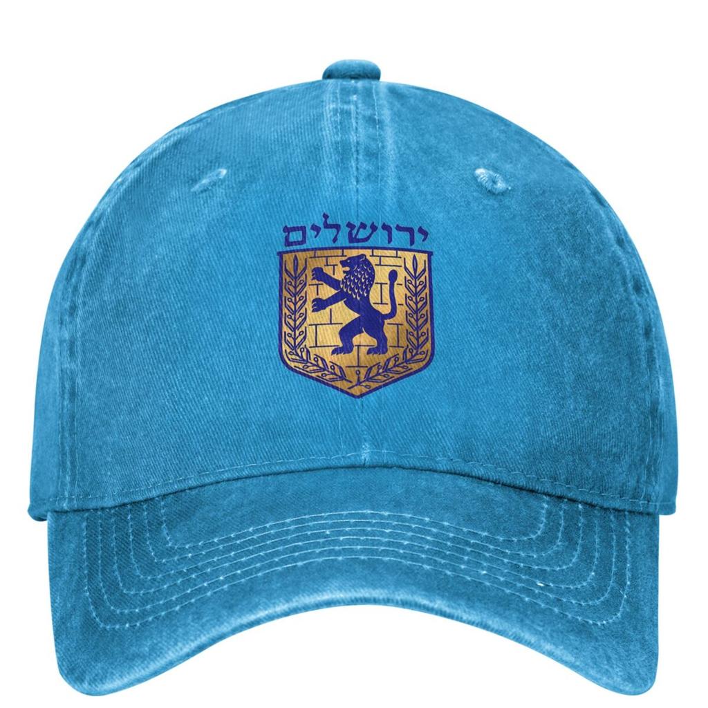 Jerusalem City Emblem Baseball Cap Israel Y2k Cool Women Men Hip Hop Hats Sunshade Outdoor Sun Baseball Caps Gift