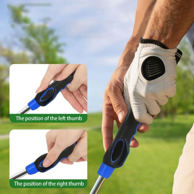 2pack Golf Grip Trainers for Right Handed Swing Practice Improve Accuracy Colorful Comfortable Golf Club Grips