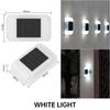 Solar Wall Light 2 LED Waterproof Outdoor Garden Decoration Solar Light Wall Stair Aisle Wall Light Yard Luminous Wall Lamp
