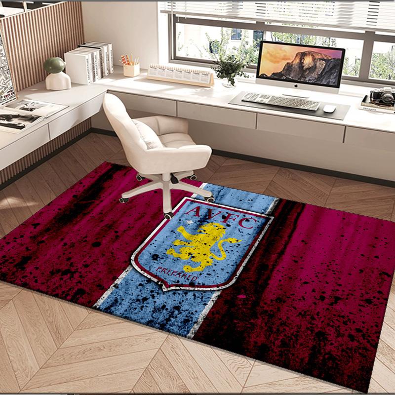1PC Rug Football Villa Design Carpet, Chair Rug,Area Rug for Office Bedroom Living Rooms Bedroom, Doormat Decor Christmas Fan Gifts