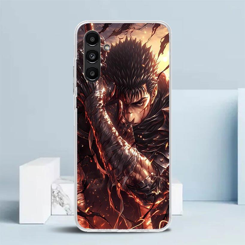G-Guts B-Berserks Anime Phone Case For Samsung Galaxy A17 A37 A57 A16 A15 A14 A13 A56 A55 A54 A53 A36 A35 A34 A33 A26 A25 A24 A2