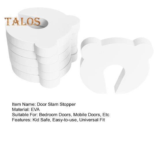 6 Stück Slam Proof Türstopper Tür Kind Finger Klemmschutz Schaumstoff Türstopper zum Verhindern von Zuschlagen und Offenhalten der Tür für Türkante