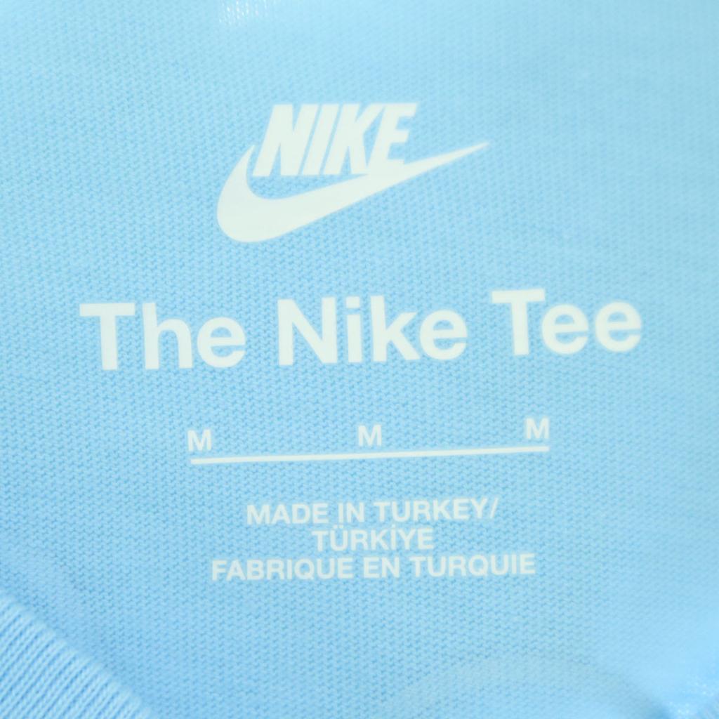 Beauty Products NIKE Made In Türkiye Print Short Sleeve T-shirt M Blue Men's Used
