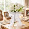 Handheld White Calla Hydrangea Bridal Bouquet Artificial Wedding Bouquet  for Wedding Ceremony