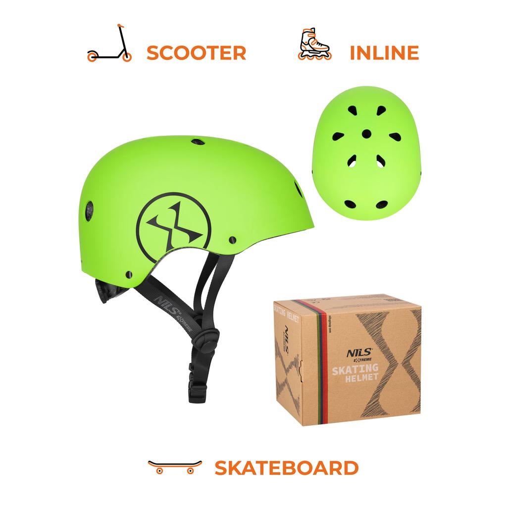 Nils Extreme MTW001-2 Skate Helmet (55-58 Cm)