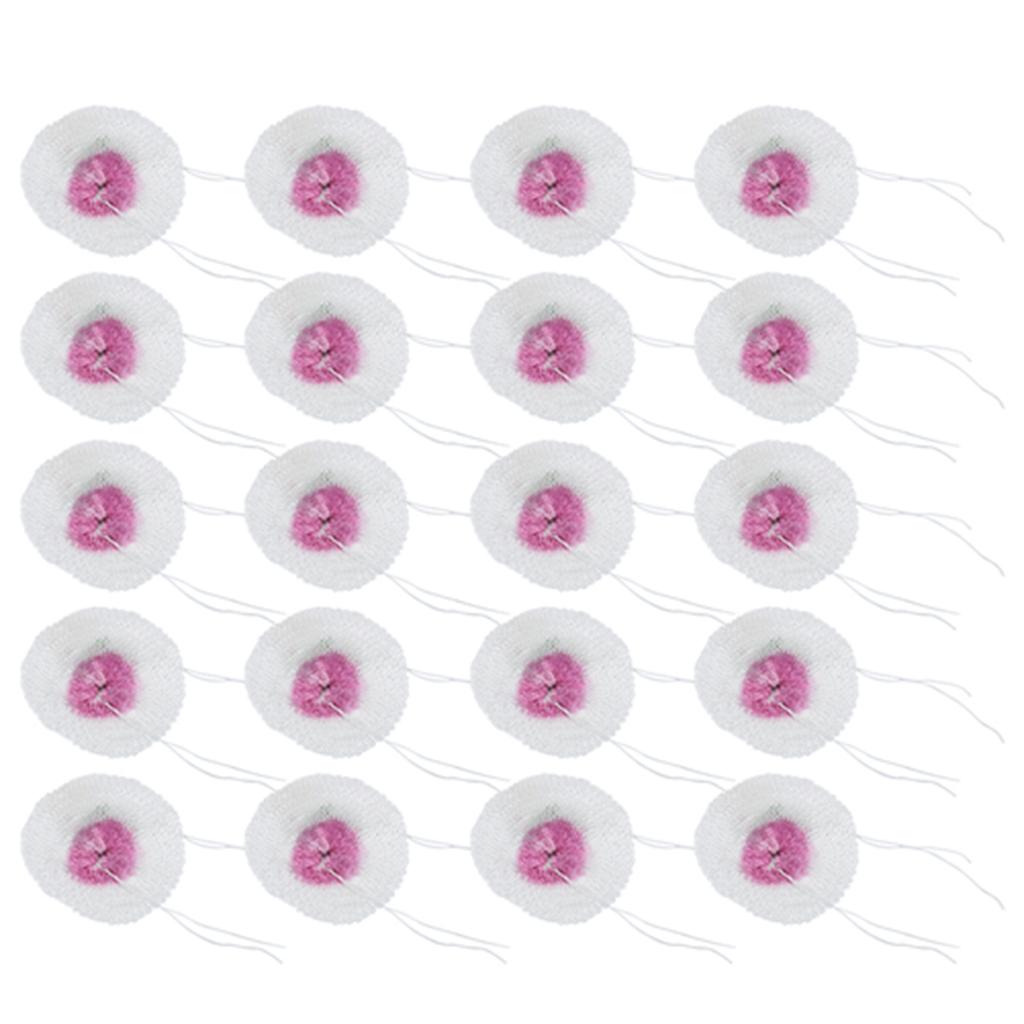 20Pcs Kerosene Lamp Mantles Gas Camping Light Mesh Cloth Lampshade Dual Head