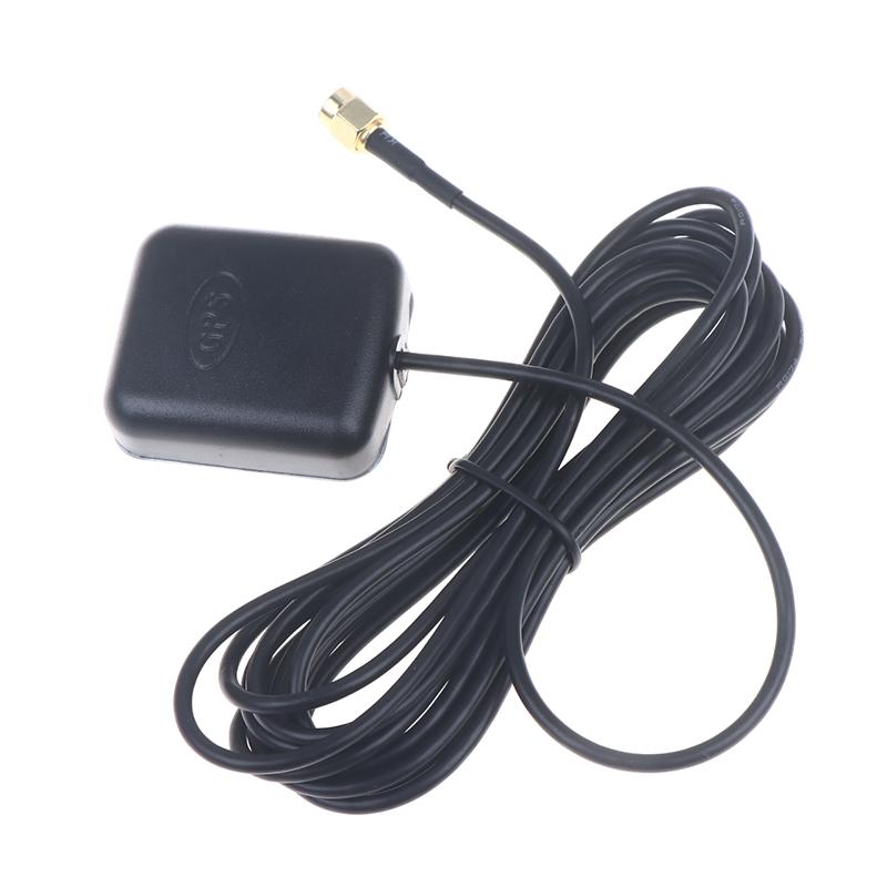 GPS Anténa do auta Konektor SMA 3metrový kabel Anténa pro GPS signál Přijímač Adaptér antény do auta Pro Navigaci do auta Kamera MP5 Přehrávač