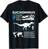Suchomimus Fact Sheet Dinosaur Facts T-Shirt