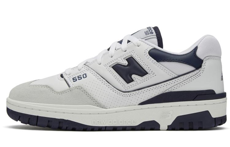 550 New Balance  White Navy  BB550WA1 40
