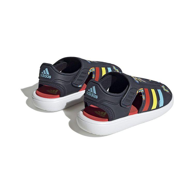 Adidas Summer Closed Toe Water Sandal J All-Day Fun Kids Sneakers Blue Legend-Ink Bold-Orange GY2459