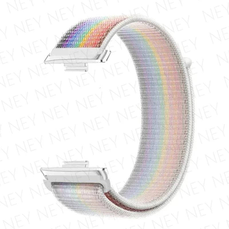 Nylon loop band For huawei watch fit 3 strap smartwatch wristband breathable Sport Watchbands bracelet correa huawei watch fit 3