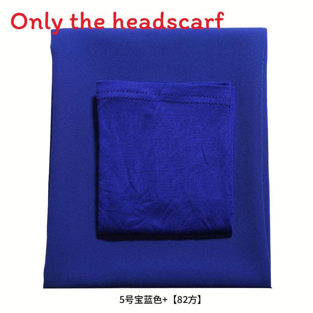 

Summer Ladies Headscarf With Windproof Sun Protection For Casual Wear Blue