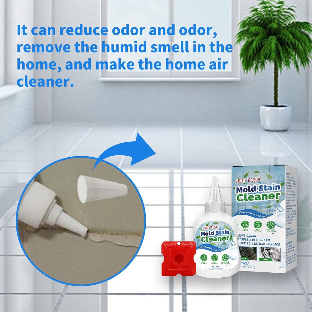 JUE-FISH Gel antimucegai Mobilier Placi ceramice Mașină de spălat perete Curățare cu silicon Curățare multifuncțională Gel anti mucegai și deodorant
