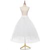 Bridal Underskirt With Tulle Design A Line Dress Enhancer Boneless Slip Skirt For Wedding Ceremony 95cm/37inch Length