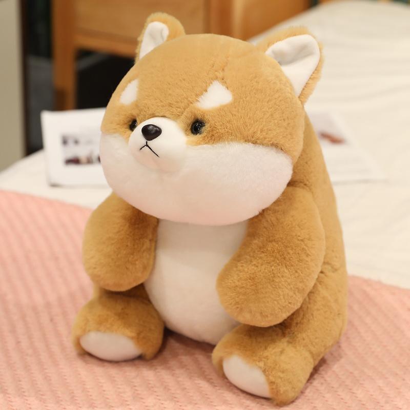 1ks 30/40/50cm Kreslený tučňák Dinosaurus Shiba Inu Prase Plyšové hračky Legrační zvířecí polštář Plněný Měkký pro dívky Dětské narozeninové dárky