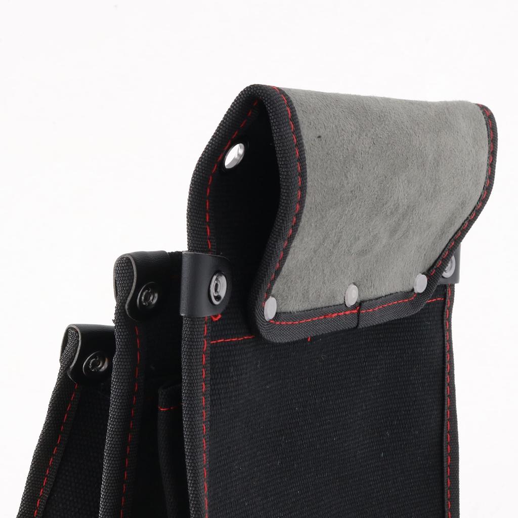 Takagi Gisuke Canvas Waist Electrician's Bag, Black, HP-30B