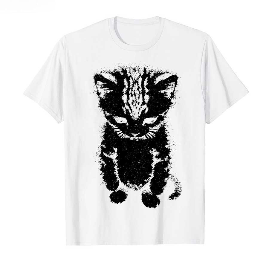 2026 Hot El Gato Sad Kitten Funny Meme Sad Crying Munchkin Cat Trendy T-shirt for Men Women Cotton T Shirts Short Sleeve Tops Casual Loose Tee