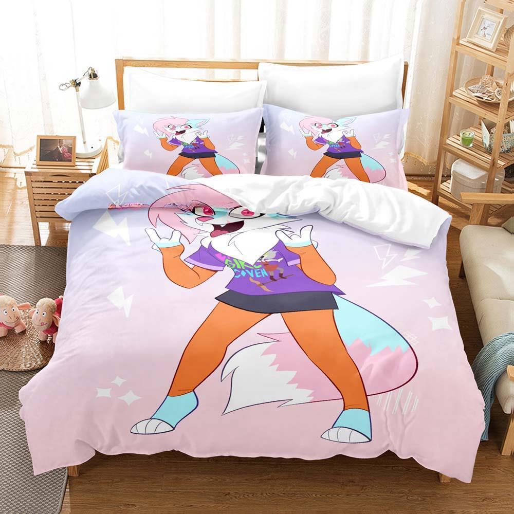 New Bad Girl Coven Bedding Set Single Twin Full Queen King Size Bed Set Adult Kid Bedroom Duvet Cover Sets Anime Bed Sheet Set
