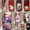 Kitsune Fox Japanese Art Phone Case For Samsung A51 A71 A50 A70 A13 A23 A33 A53 A12 A22 A32 A42 A52 A54 A34 A14 Cover