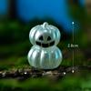 Halloween Series Micro-landscape Crystal Ball Accessories Transparent Ghost Pumpkin Resin Small Ornaments