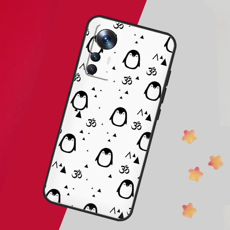 Cute Kawaii Penguin Case For Xiaomi 14T 11T 12T 13T 15 Pro 13 14 Ultra Cover For POCO F7 F5 F6 X3 X5 X6 X7 Pro