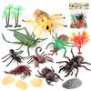 Detailed Static Pvc Insect Model Collection Featuring Frogs Ants Centipedes And Bees