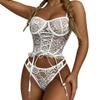 Sexy Lingerie Woman Erotic Pajamas Lace Lingerie Babydoll Transparent Dress Sexy Lingerie Simple Dress
