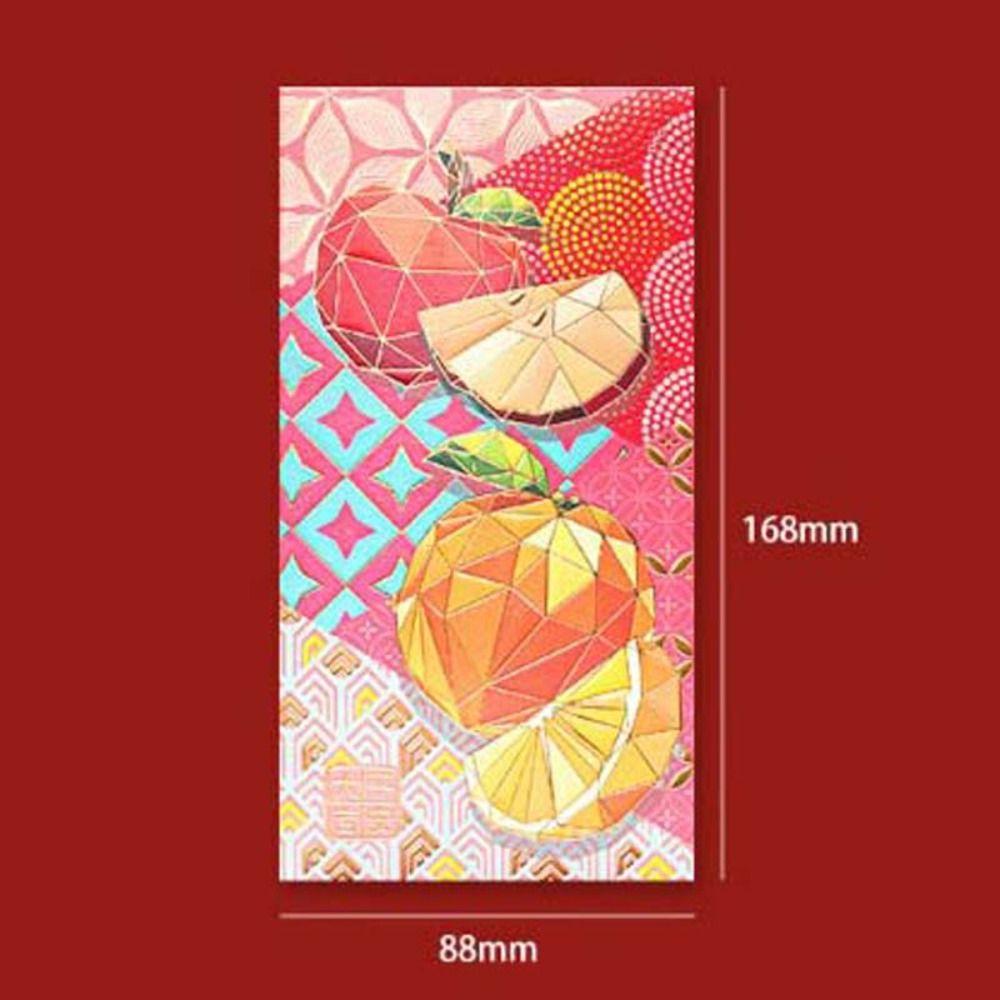 6Pcs/set Chinese Dragon Year Money Pocket Spring Festival Supplies Red Pocket Hongbao  Wedding