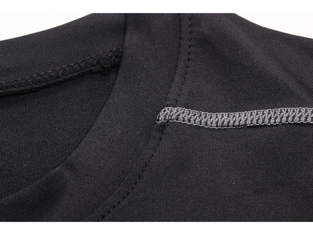 Męski Zestaw Fitnessowy i Biegowy Szybkoschnący 5-częściowy: Oddychający strój do jogi i na siłownię z długim rękawem