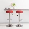 Day and Night - Day and Night Kitchen Stools 2 Units Red Red Fabric
